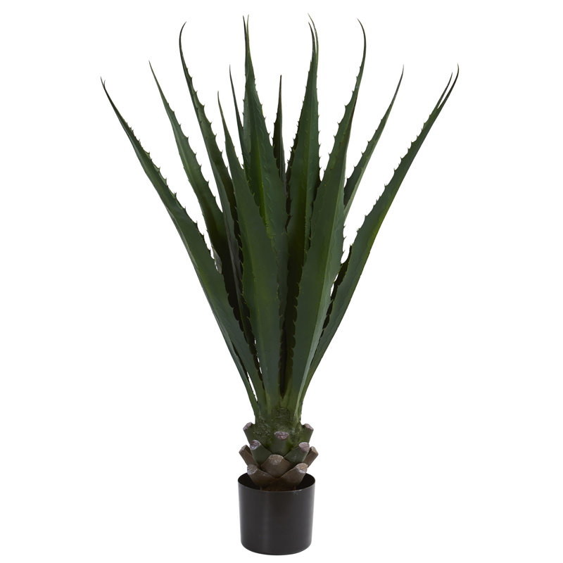 Brayden Studio® 45" Artificial Agave Plant in Planter Wayfair